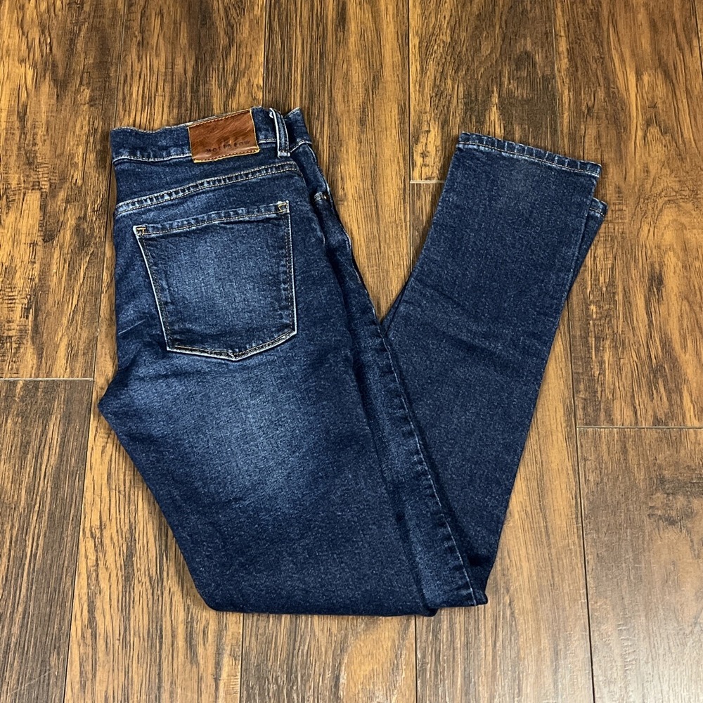 Mott & Bow Mens Skinny Jeans Size 30W 32L Medium Wash Blue Denim Stretch